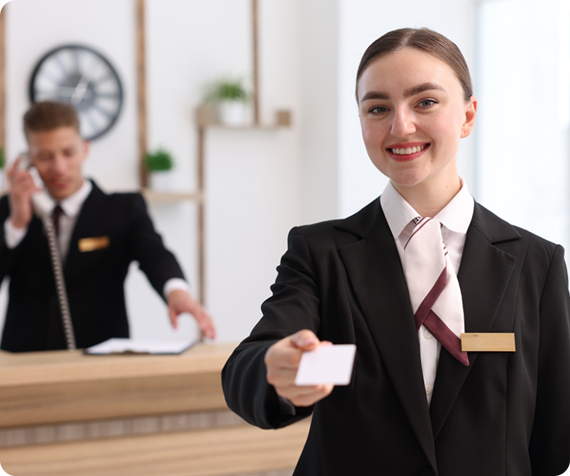Designed for hospitality environments