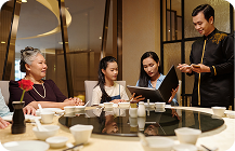 Guest dining service